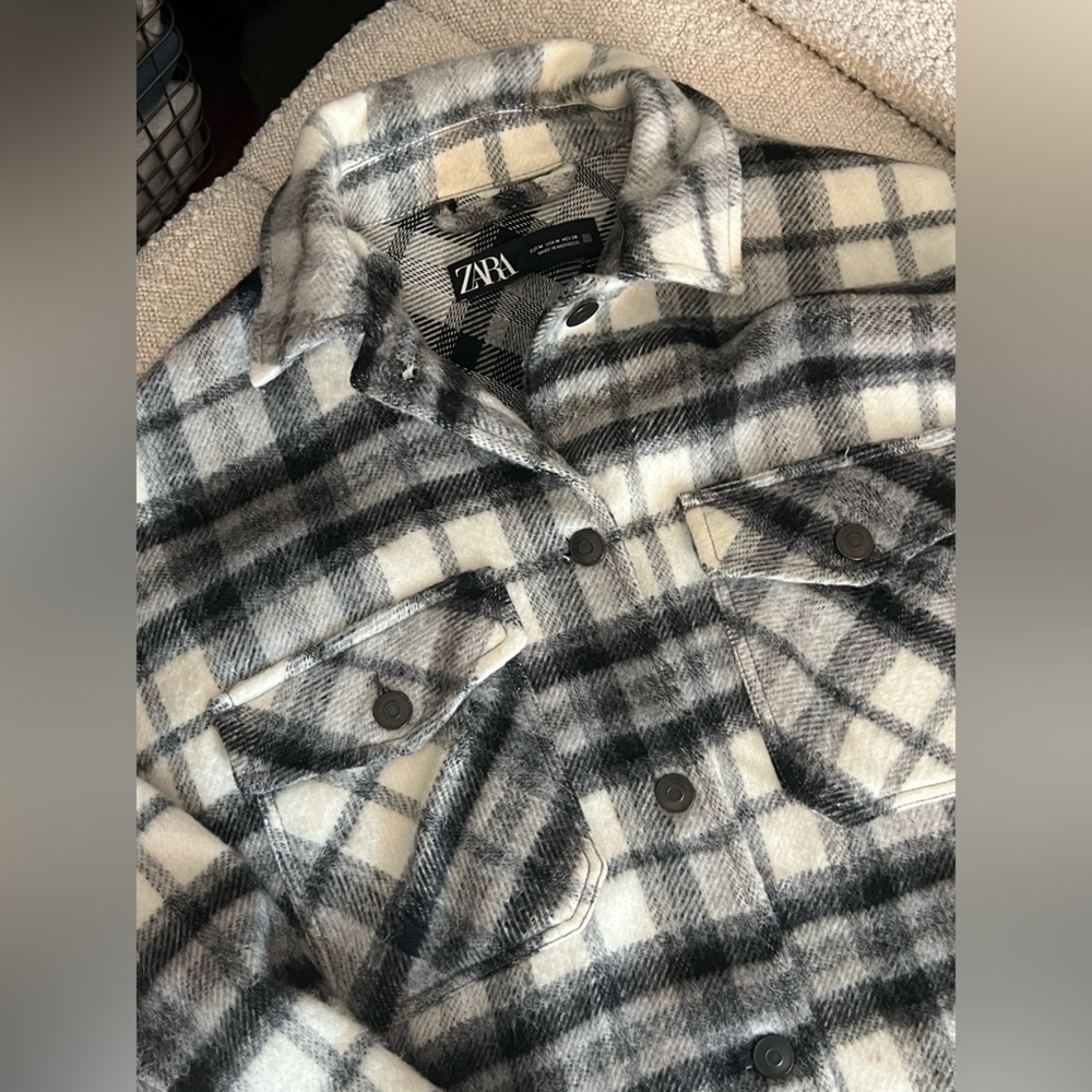 Plaid Shacket - Picture 3 of 11